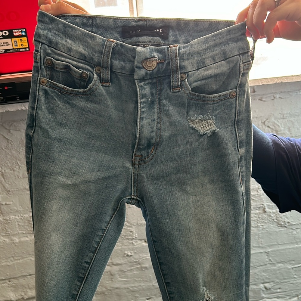 High rise curvy jeans size 000 from Aeropostale